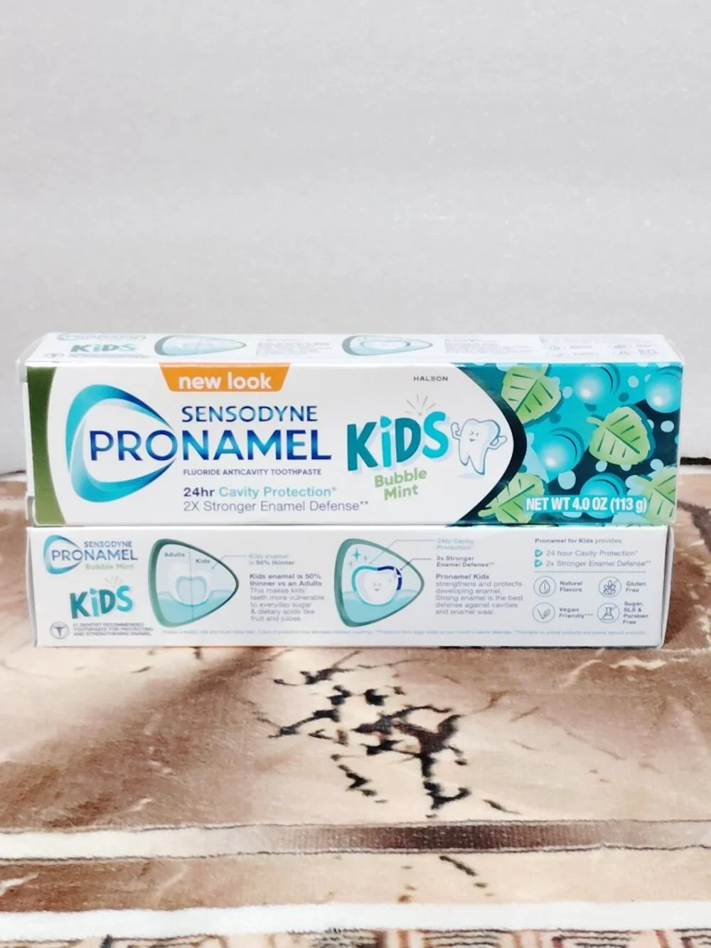 2 Sensodyne Pronamel Kids Toothpaste 24hr Cavity Protection